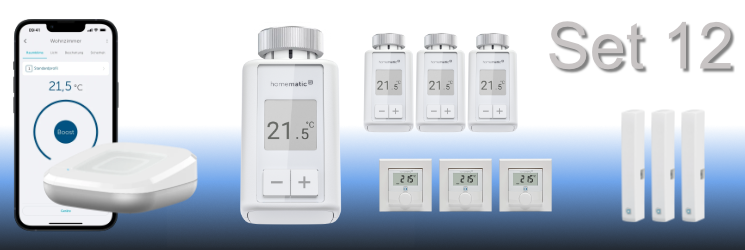 Set 12 Heizkper FLEX ab 3 Heizkper