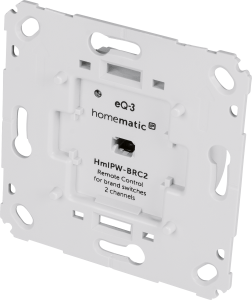 Homematic IP Wired Wandtaster fr Markenschalter - 2-fach - HmIPW-BRC2