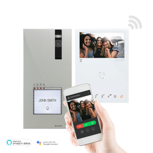 Comelit Video-Kit Einfamilienhaus 1-4 Wohneinh.WiFi 8451V