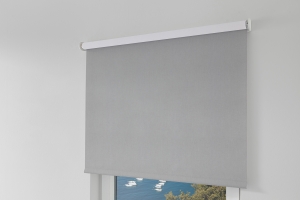 Grau - erfal SmartControl Homematic IP Rollo - Länge 160 cm - Blickdicht