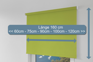 Grn - erfal SmartControl Homematic IP Rollo - Lnge 160 cm - Lichtdurchlssig