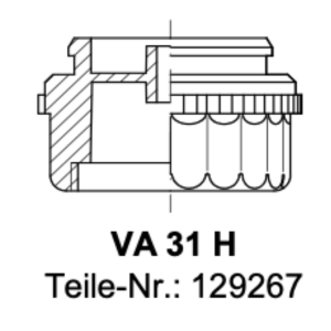 Ventiladapter VA31H