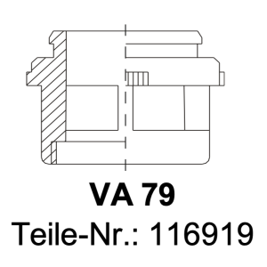 Ventiladapter VA79