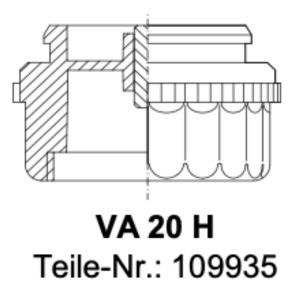 Ventiladapter VA20H