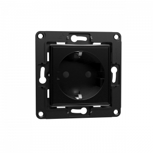 Shelly  Wall Socket EU  Wandsteckdose  Schwarz