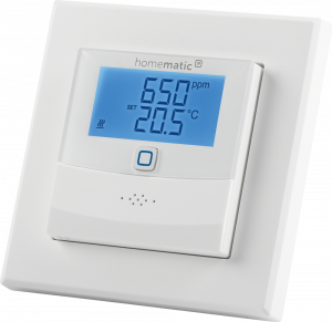 Homematic IP Wired CO2 Sensor HmIPW-SCTHD, inkl. Temperatur- und Luftfeuchtigkeitsmessung