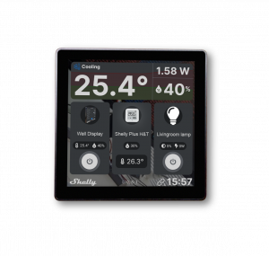 Shelly Unterputz Wall Display Android  WLAN