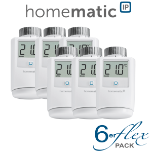 6er Set Homematic IP Heizkrperthermostat e-TRV2