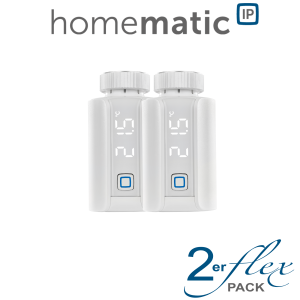 2er Set Homematic IP Heizkrperthermostat - Evo-HmIP-eTRV-E