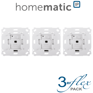 3er Set - Homematic IP Jalousieaktor fr Markenschalter - HmIP-BBL