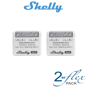 Shelly EM Mini Gen4 - 2er Pack