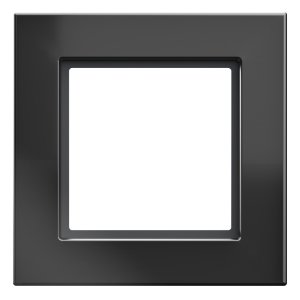 Homematic IP Glasrahmen 1-fach schwarz - HmIP-GF1-A