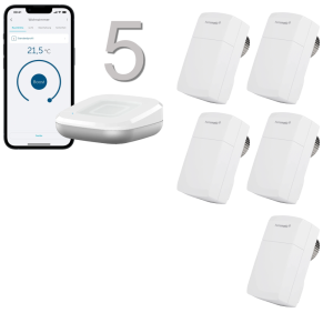 Homematic IP Heizungssteuerung Beh�rdenmodell f�r 5 Heizk�rper