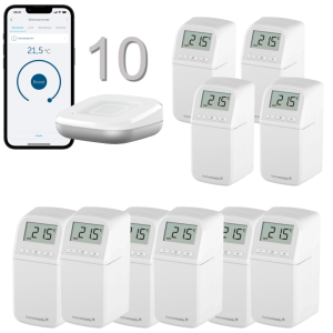Homematic IP Heizkrperthermostat kompakt plus 10er Paket