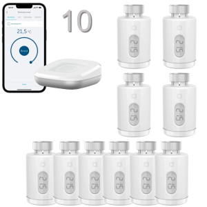 Homematic IP Starter Set Heizen pure, Set fr 10 Heizkrper