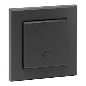Homematic IP Wired Smart Home Temperatur- und Luftfeuchtigkeitssensor innen, anthrazit, HmIPW-STH-A - 160536A0