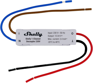 Shelly 1-Channel Decoupler 230V