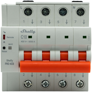 Shelly Pro 4CB C10A