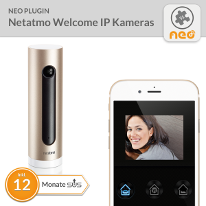 NEO Plugin Netatmo Welcome IP Kameras - 12 Monate SUS