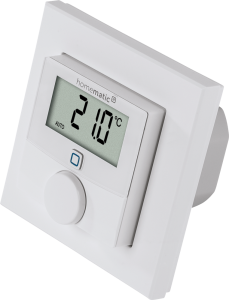 Homematic IP Wandthermostat mit Schaltausgang - fr Markenschalter, 24 V