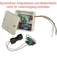 Homematic IP Schaltplatine für Batteriebetrieb HmIP-PCBS-BAT-Fertiggerät