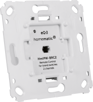 Homematic IP Wired Wandtaster fr Markenschalter - 2-fach - HmIPW-BRC2