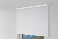 Weiss - erfal SmartControl Homematic IP Rollo - Länge 160 cm - Blickdicht