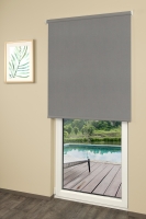 Grau - erfal SmartControl Homematic IP Rollo - Lnge 230 cm - Blickdicht