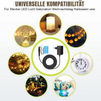 Batterieadapterset - Batterieersatz f�r 2 St�ck AA Batterien 3V