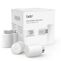 tado° Smartes Heizkörper-Thermostat - Quattro Pack, Zusatzprodukt zur Einzelraumsteuerung
