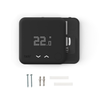 Smartes Thermostat V3+ (Verkabelt) Black Edition, Zusatzprodukt zur Steuerung einzelner Räume und Zonen