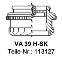 Ventiladapter VA39H-SK