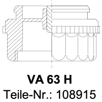 Ventiladapter VA63H