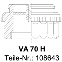 Ventiladapter VA70H