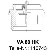 Ventiladapter VA80HK