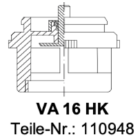 Ventiladapter VA16HK
