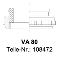 Ventiladapter VA80