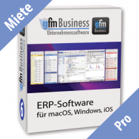 gFM-Business Pro für Mac, Windows, iPad, Einzelplatz, Miete