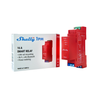 Shelly  Pro  Pro 1PM  Relais  max. 16A  1 Phase  1 Kanal  DIN  Messfunktion  WLAN  LAN  BT