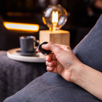 Shelly  Plug & Play  Blu Button1  Bluetooth Schalter & Dimmer  Schwarz