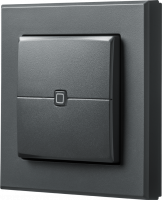 Homematic IP Wandtaster 2-fach, anthrazit - 159881A0