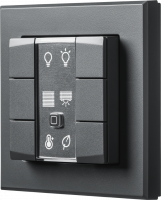 Homematic IP Wandtaster - 6-fach, anthrazit HmIP-WRC6-A - 159828A0