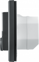 Homematic IP Wandthermostat mit Schaltausgang - fr Markenschalter, anthrazit - HmIP-BWTH-A - 159928A0