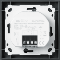 Homematic IP Wandthermostat mit Schaltausgang - fr Markenschalter, anthrazit - HmIP-BWTH-A - 159928A0