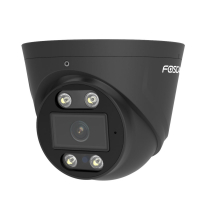 FOSCAM T5EP 5 MP POE-BERWACHUNGSKAMERA MIT INTEGRIERTEM SCHEINWERFER UND EINER ALARMSIRENE (SCHWARZ)