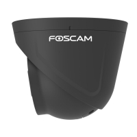 FOSCAM T5EP 5 MP POE-BERWACHUNGSKAMERA MIT INTEGRIERTEM SCHEINWERFER UND EINER ALARMSIRENE (SCHWARZ)