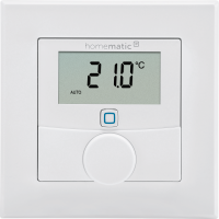 Homematic IP Smart Home Wandthermostat HmIP-WTH-2 mit Luftfeuchtigkeitssensor