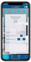 Homematic IP Smart Home Wandthermostat HmIP-WTH-2 mit Luftfeuchtigkeitssensor