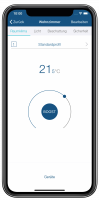 Homematic IP Smart Home Wandthermostat HmIP-WTH-2 mit Luftfeuchtigkeitssensor