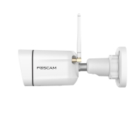 Foscam V5P 5 MP Dual-Band WLAN berwachungskamera mit integriertem Scheinwerfer und einer Alarmsirene (wei)